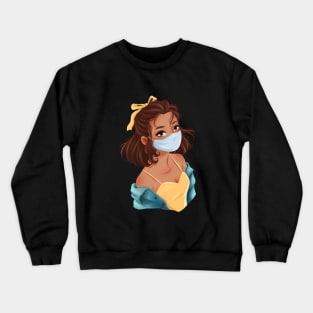 Inspiration Autumn Girl Crewneck Sweatshirt